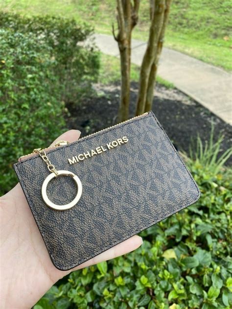 key pouch michael kors|Leather Coin Purse .